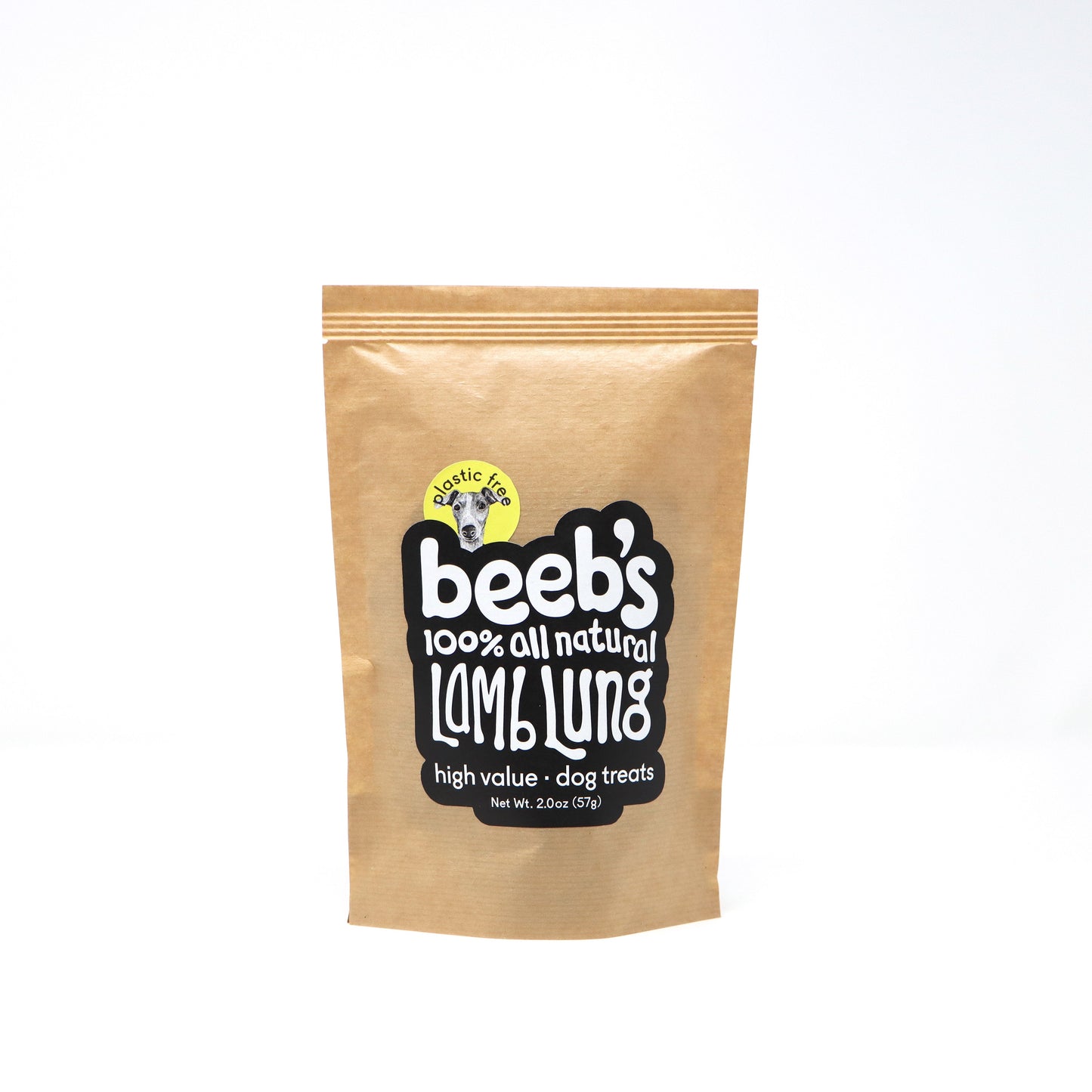 Medium bag filled with higest quality lamb lung dog treats